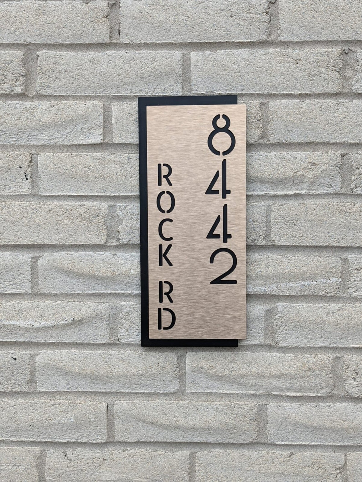 MustHome | Name plate for home entrance |Modern nameplate for house,Office