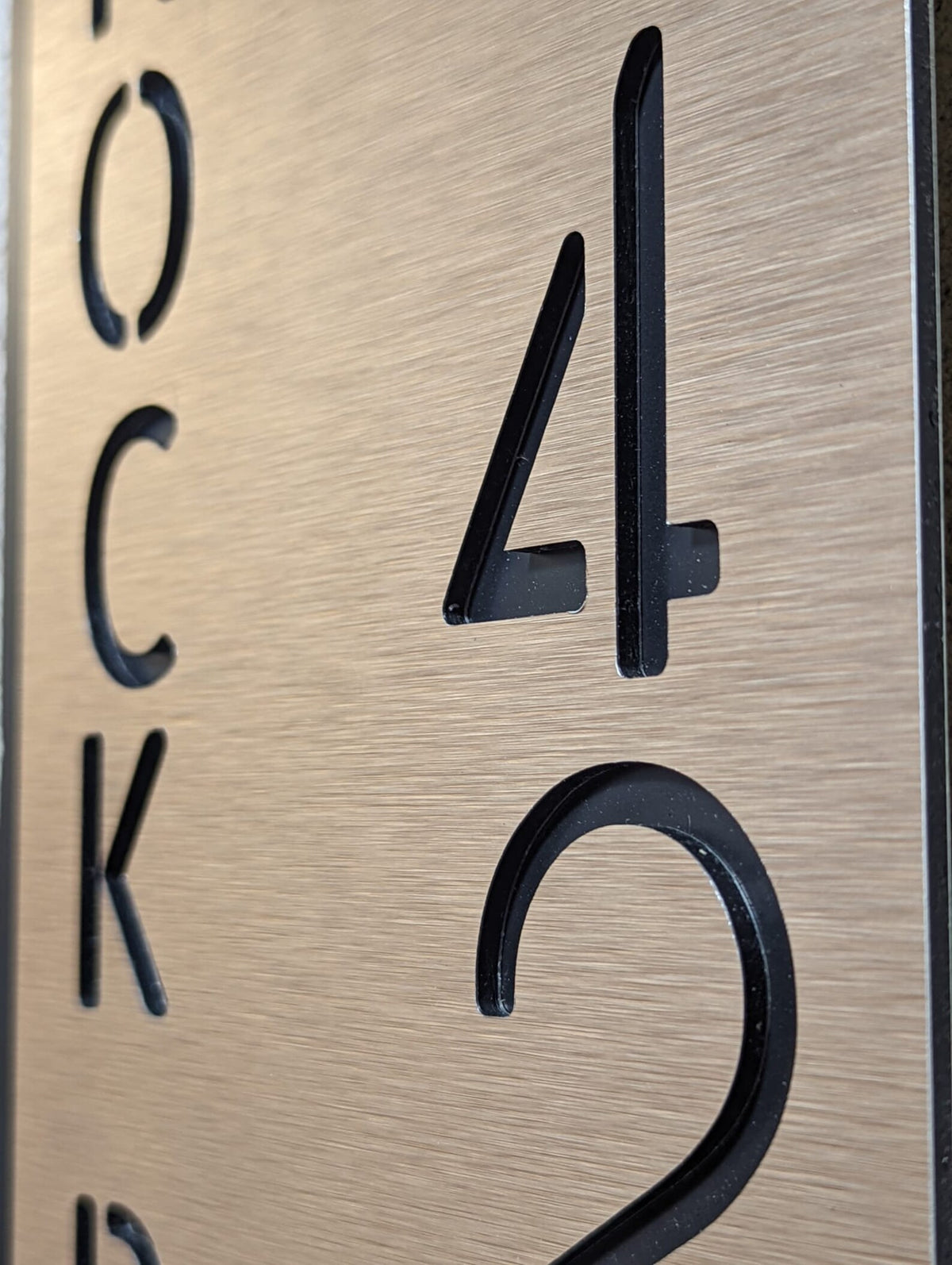 MustHome | Name plate for home entrance |Modern nameplate for house,Office