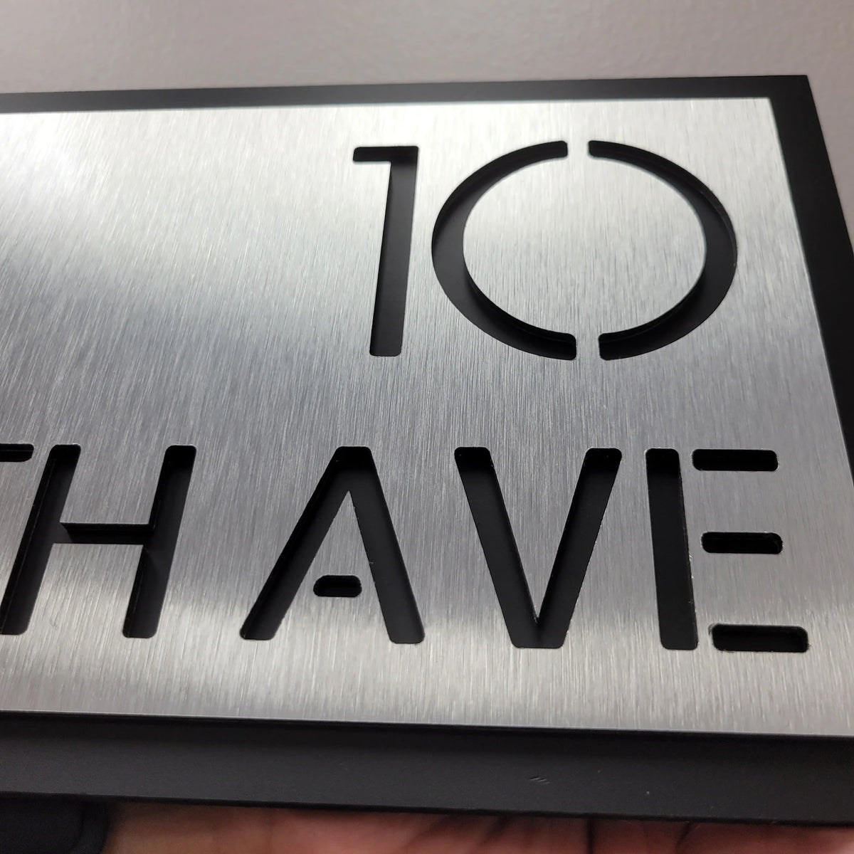 MustHome | Name plate for home entrance |Modern nameplate for house,Office