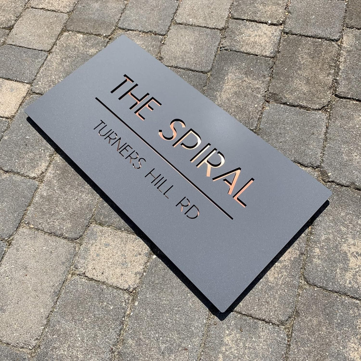 MustHome | Name Plate For Home, Office & Outdoor Entrance | 15X30 cm