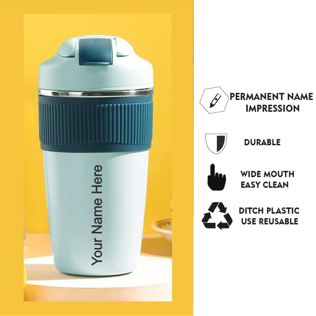 MustHome | Coffee Mug | Personalised/Customized Coffee Mug 480 ml |8W x 18.5H cm