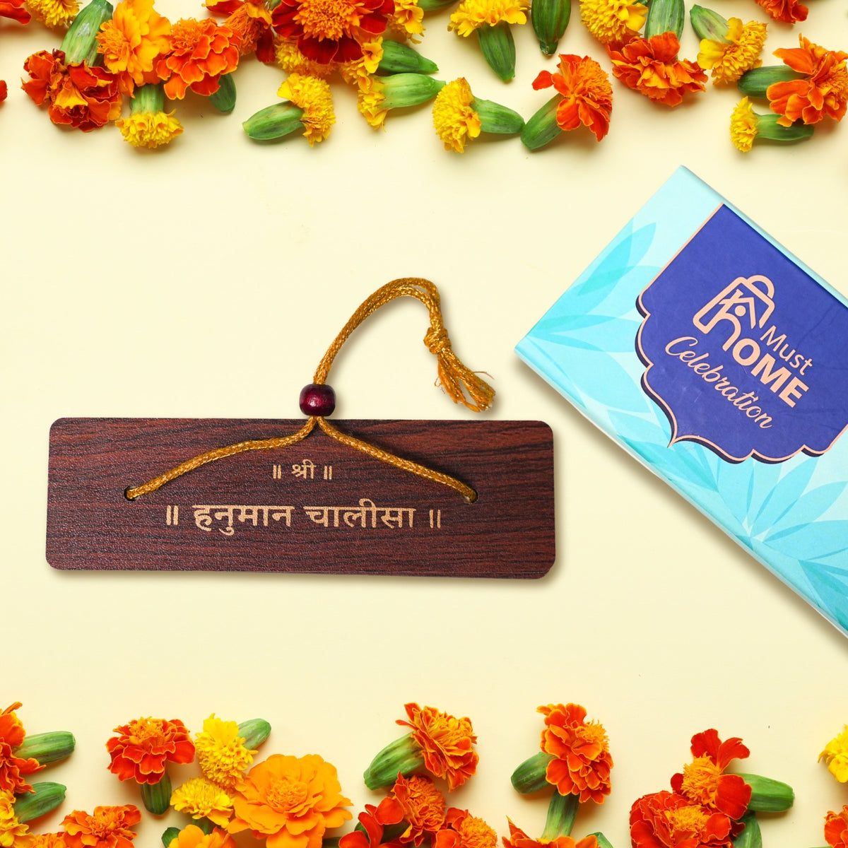 Hanuman chalisa | Hanuman chalisa Book | Hanuman chalisa Wooden Book| Hanuman chalisa hardcover | Hanuman chalisa Pocket Book