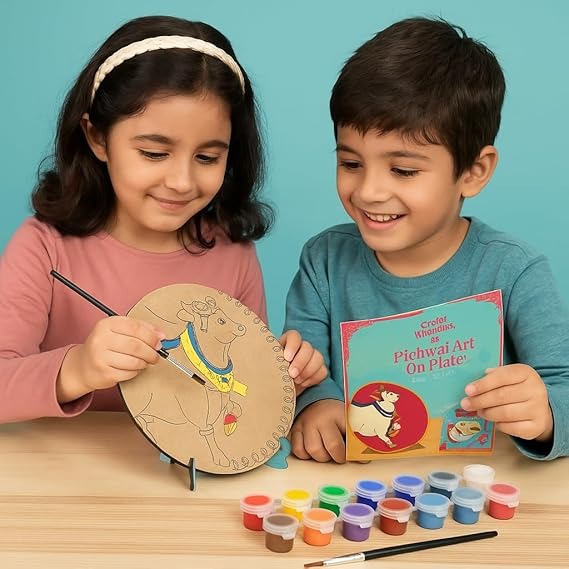 Pichwai Art kit | Mandala Art kit for adults |kids 6-12 Gift for Art Lovers & Beginners