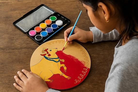 Pichwai Art kit | Mandala Art kit for adults |kids 6-12 Gift for Art Lovers & Beginners